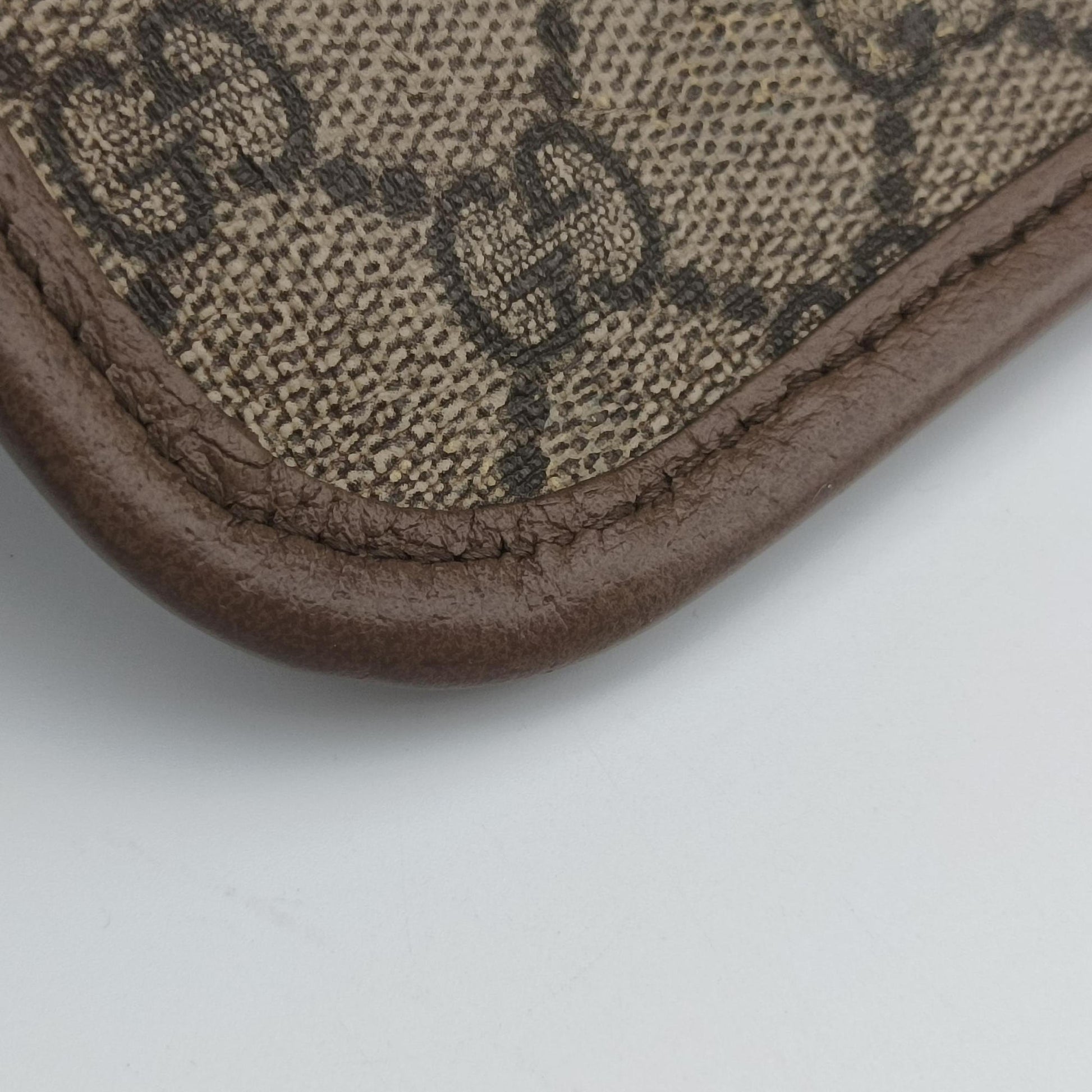 NEO VINTAGE GG Supreme beige×Brown PVC coated canvas×Leather 493930 H027225080ネオ ヴィンテージ GGスプリーム ベージュ×ブラウン PVCコーティングキャンバス×レザー 493930 H027225080