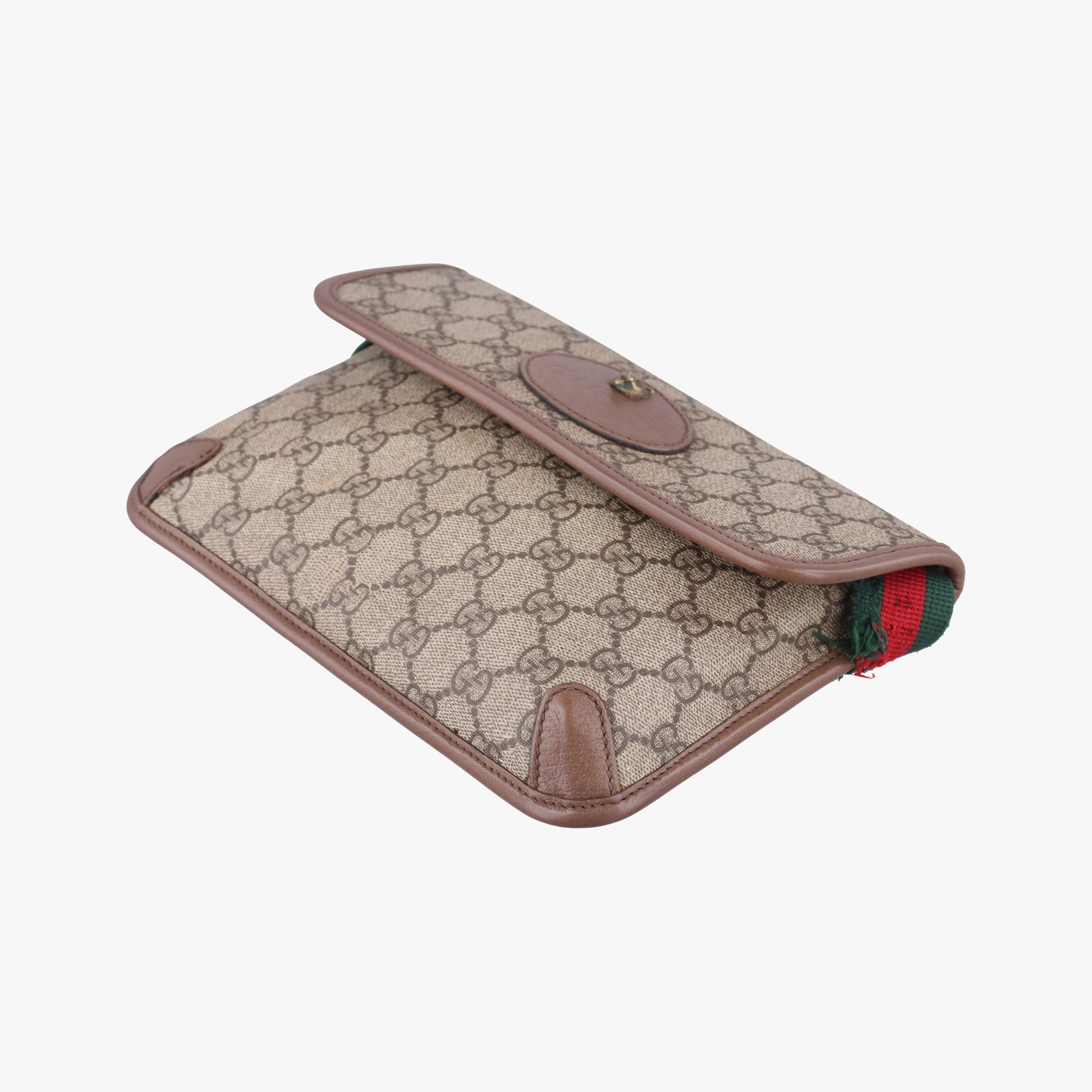 NEO VINTAGE GG Supreme beige×Brown PVC coated canvas×Leather 493930 H027225080ネオ ヴィンテージ GGスプリーム ベージュ×ブラウン PVCコーティングキャンバス×レザー 493930 H027225080