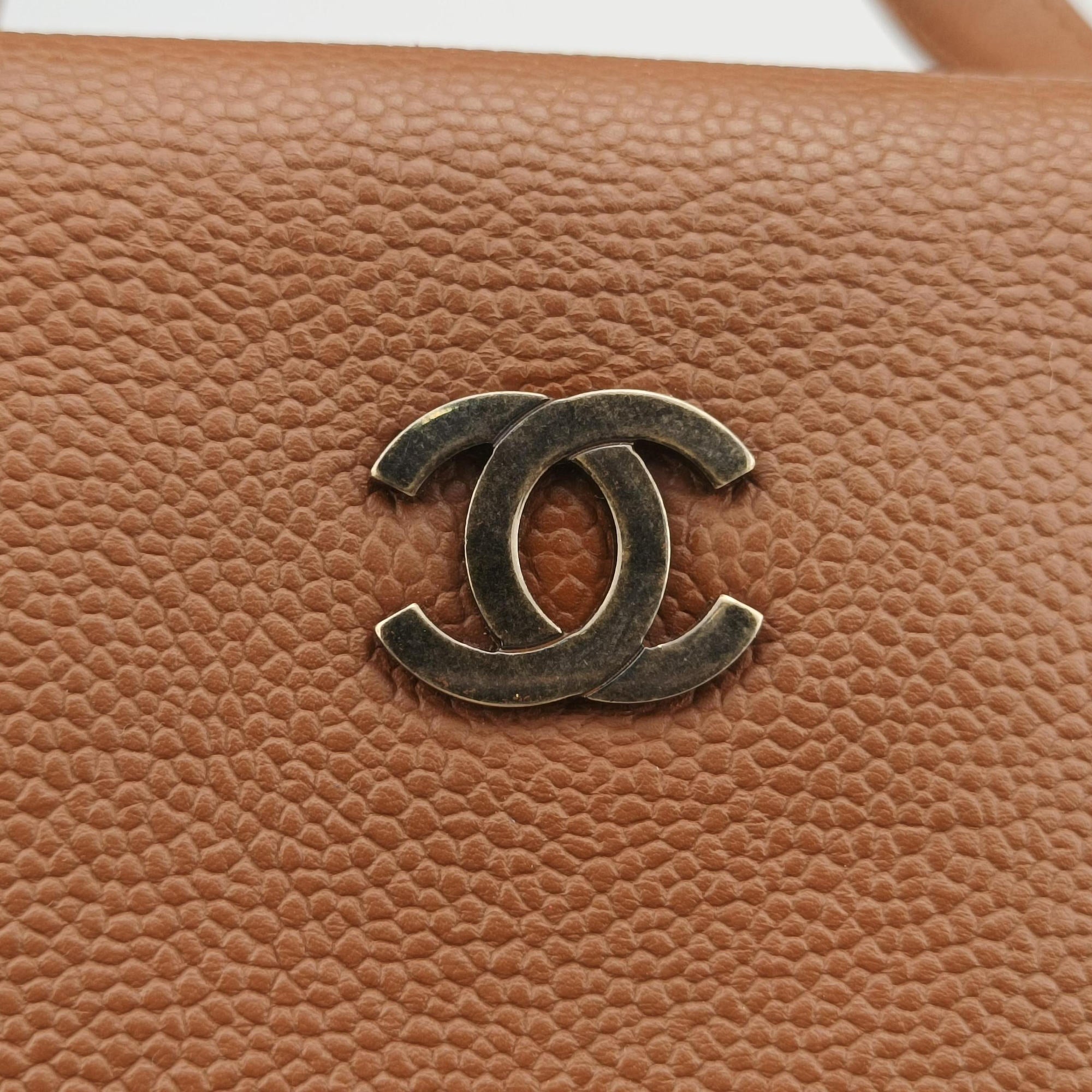 Coco Mark Brown Caviar Skin A16798 6973888ココマーク ブラウン キャビアスキン A16798 6973888