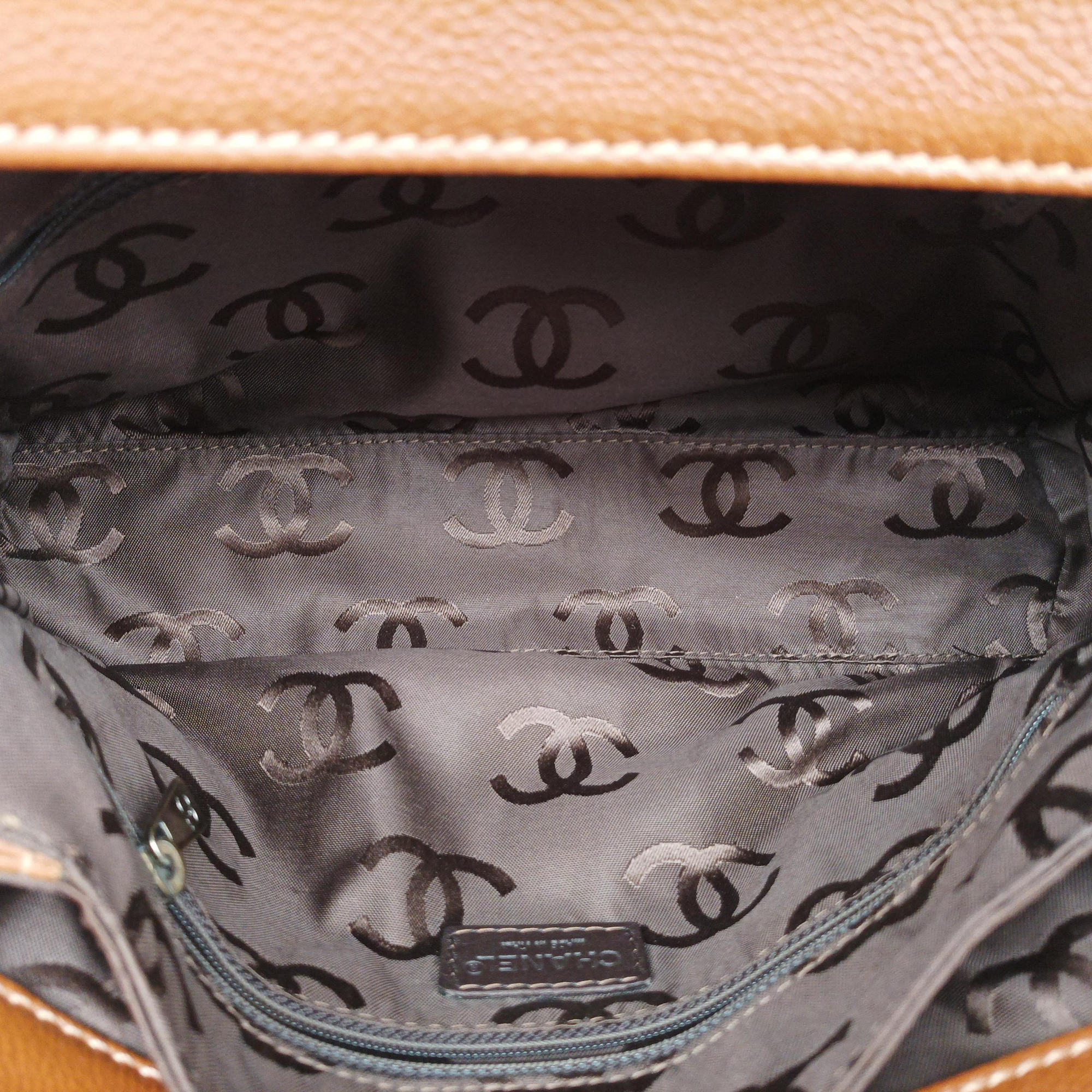 Coco Mark Brown Caviar Skin A16798 6973888ココマーク ブラウン キャビアスキン A16798 6973888