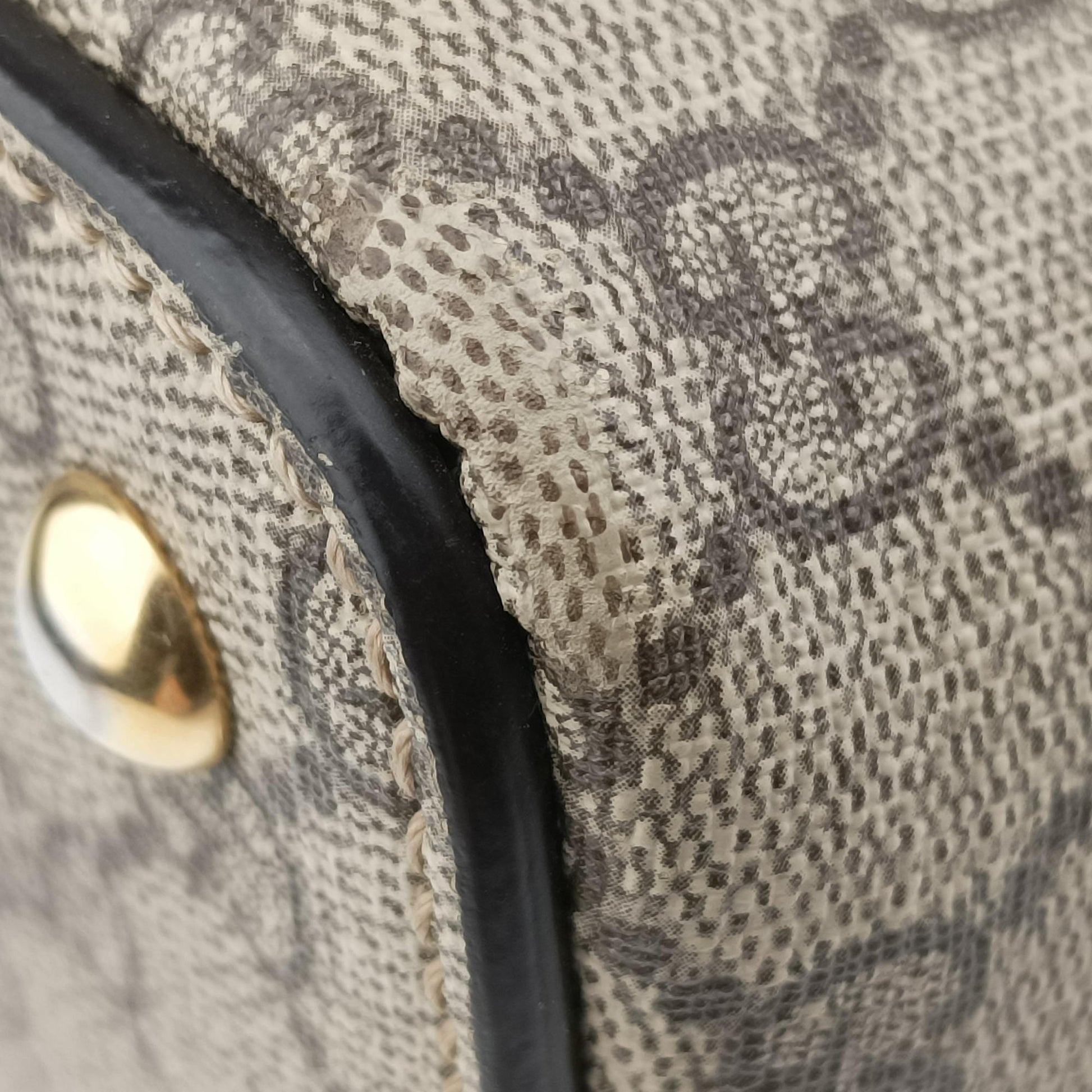 GG SUPREME Brown PVC coated canvas×Leather 409534 A018889978GGスプリーム ベージュ×ピンク×レッド PVCコーティングキャンバス×レザー 409534 A018889978