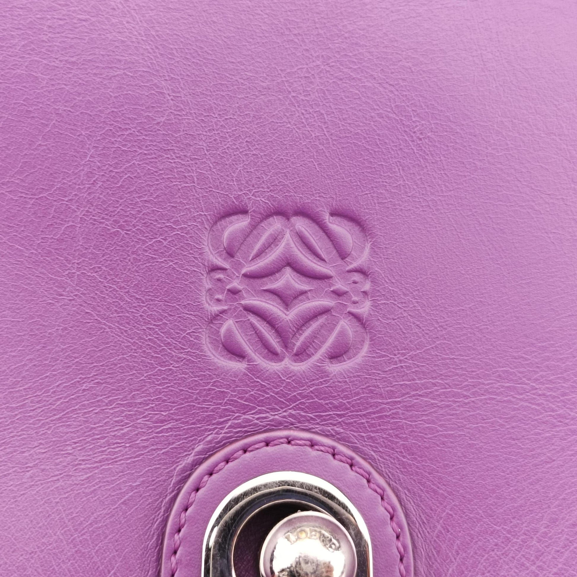 Ines Purple Leather 061304イネス パープル レザー 061304