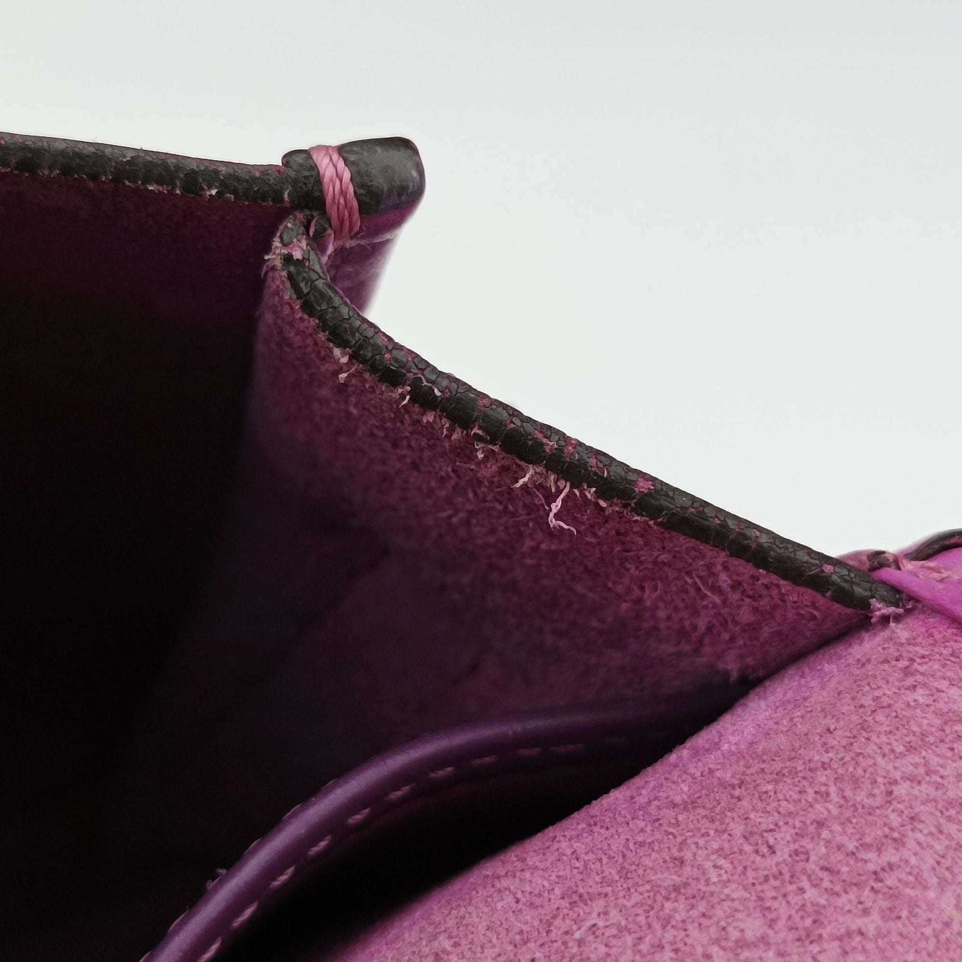 Ines Purple Leather 061304イネス パープル レザー 061304