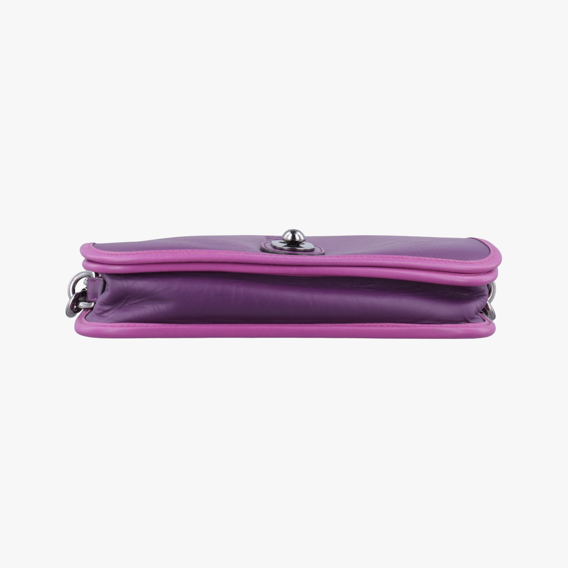 Ines Purple Leather 061304イネス パープル レザー 061304