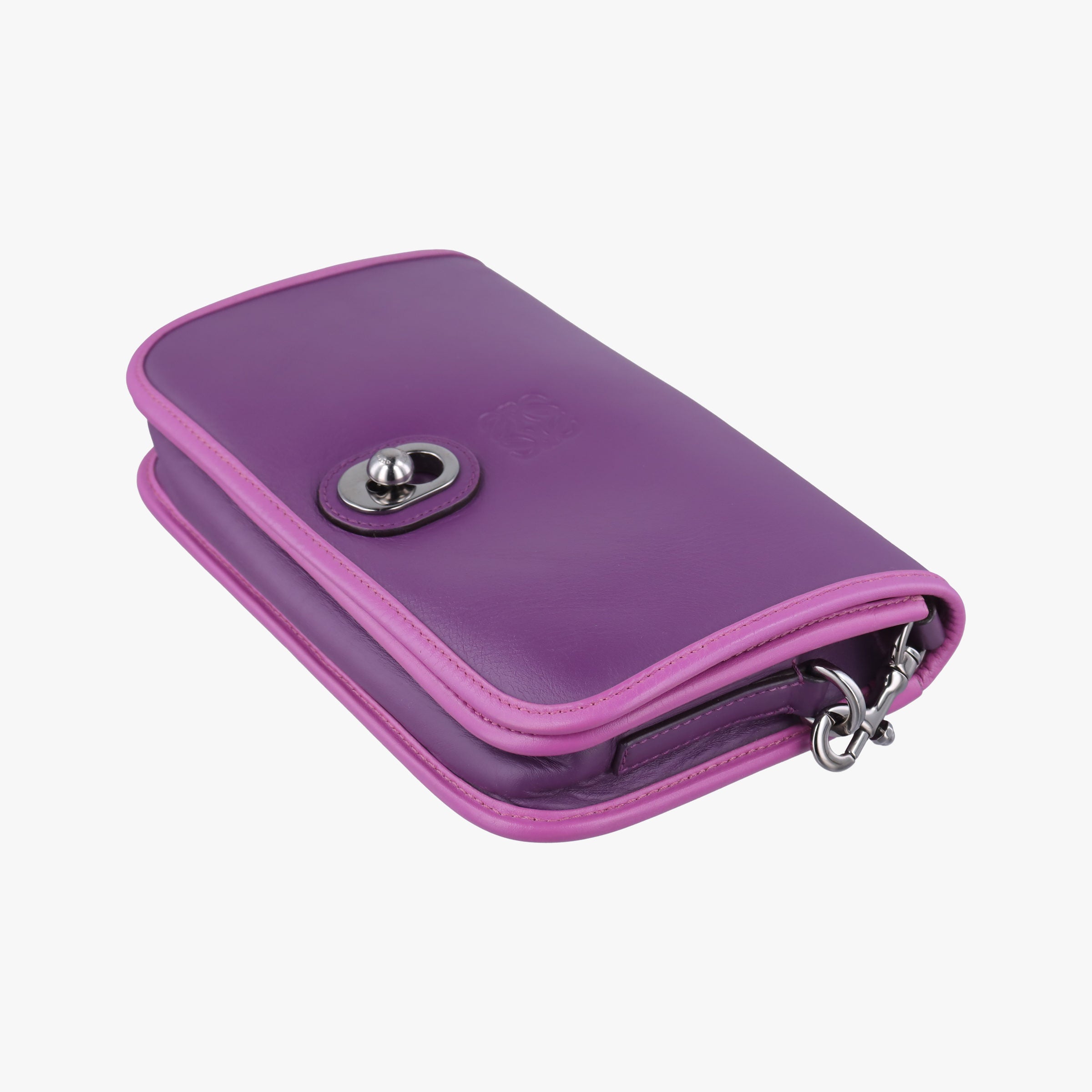 Ines Purple Leather 061304イネス パープル レザー 061304