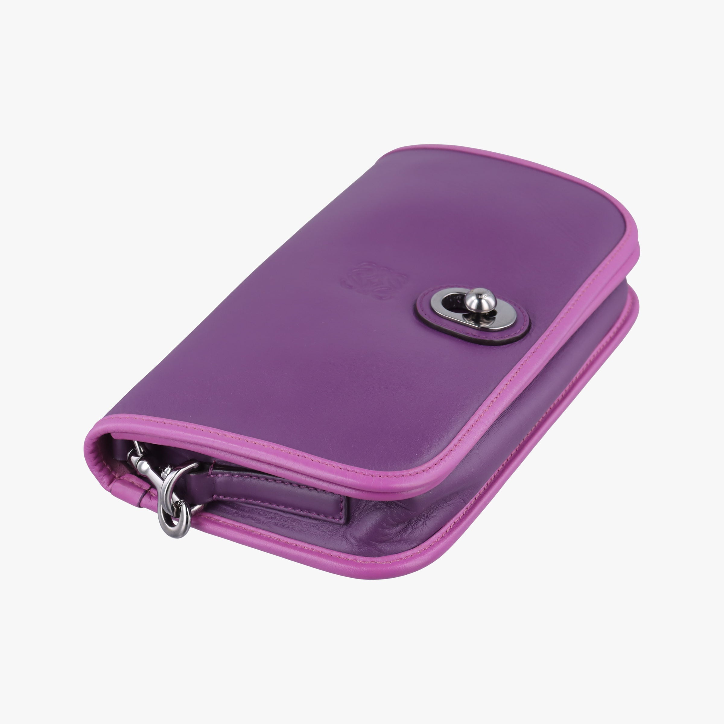 Ines Purple Leather 061304イネス パープル レザー 061304
