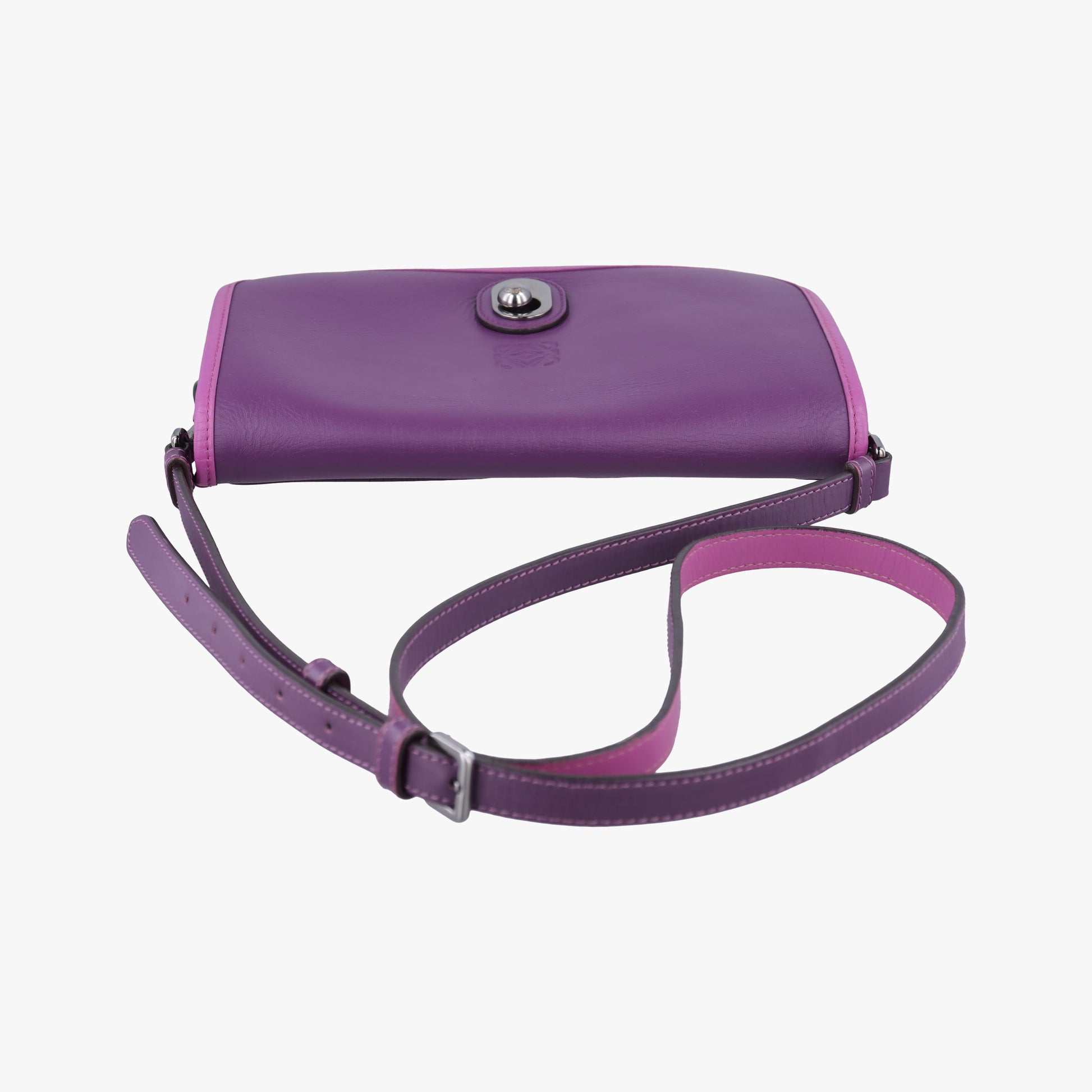 Ines Purple Leather 061304イネス パープル レザー 061304