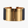 Clic Clac Bracelet Black GP Oクリッククラックブレスレット ブラック×ゴールド GP O