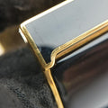 Clic Clac Bracelet Black GP Oクリッククラックブレスレット ブラック×ゴールド GP O