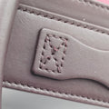 luggage nano shopper Brown × Rose × Bordeaux Leather F-CU-0154ラゲージナノショッパー ブラウン × ローズ × ボルドー レザー F-CU-0154