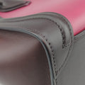 luggage nano shopper Brown × Rose × Bordeaux Leather F-CU-0154ラゲージナノショッパー ブラウン × ローズ × ボルドー レザー F-CU-0154