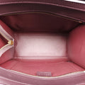 luggage nano shopper Brown × Rose × Bordeaux Leather F-CU-0154ラゲージナノショッパー ブラウン × ローズ × ボルドー レザー F-CU-0154