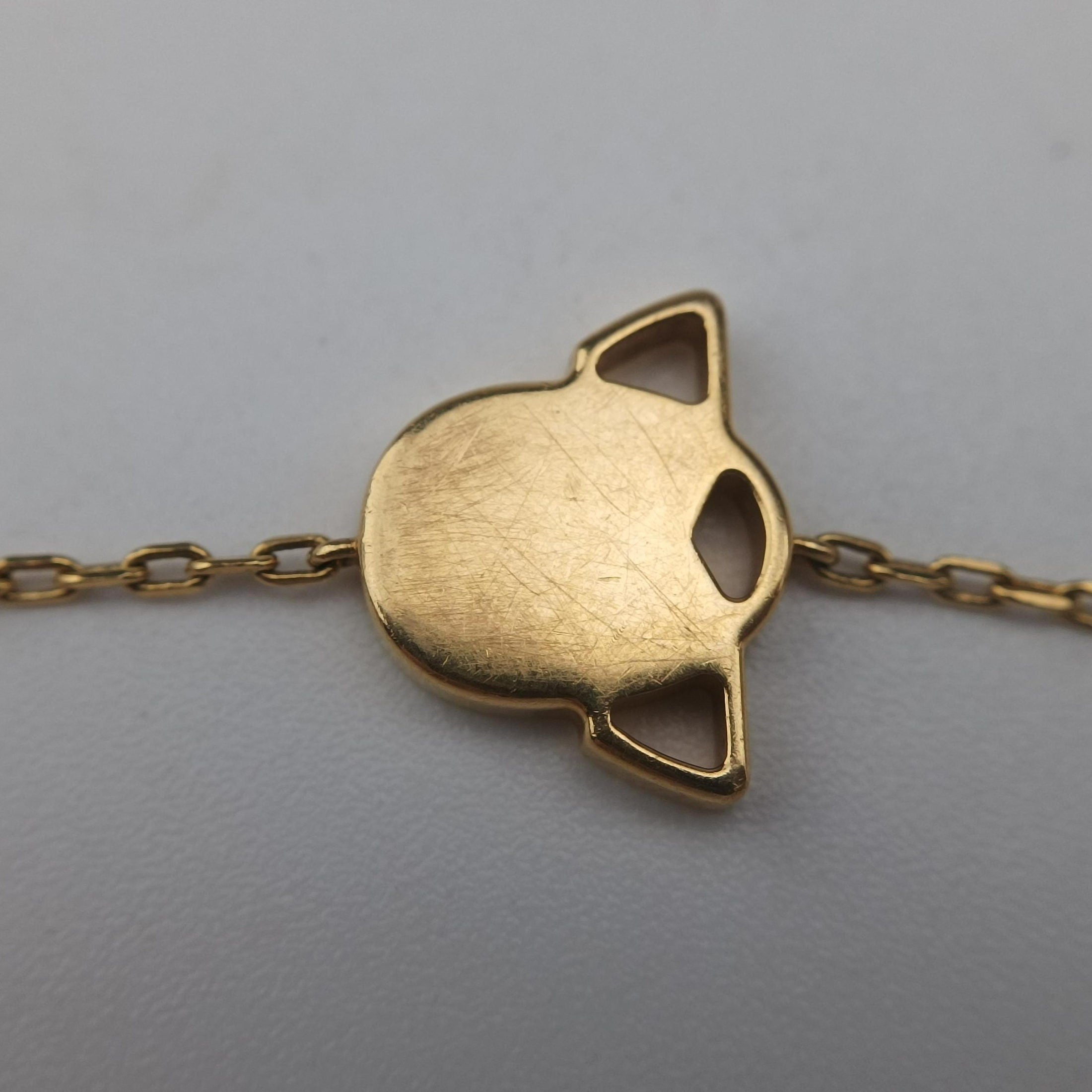 Scarab Pendant Yellow Golden AU750 B6034700 PP5252スカラベペンダント イエローゴールド AU750 B6034700 PP5252