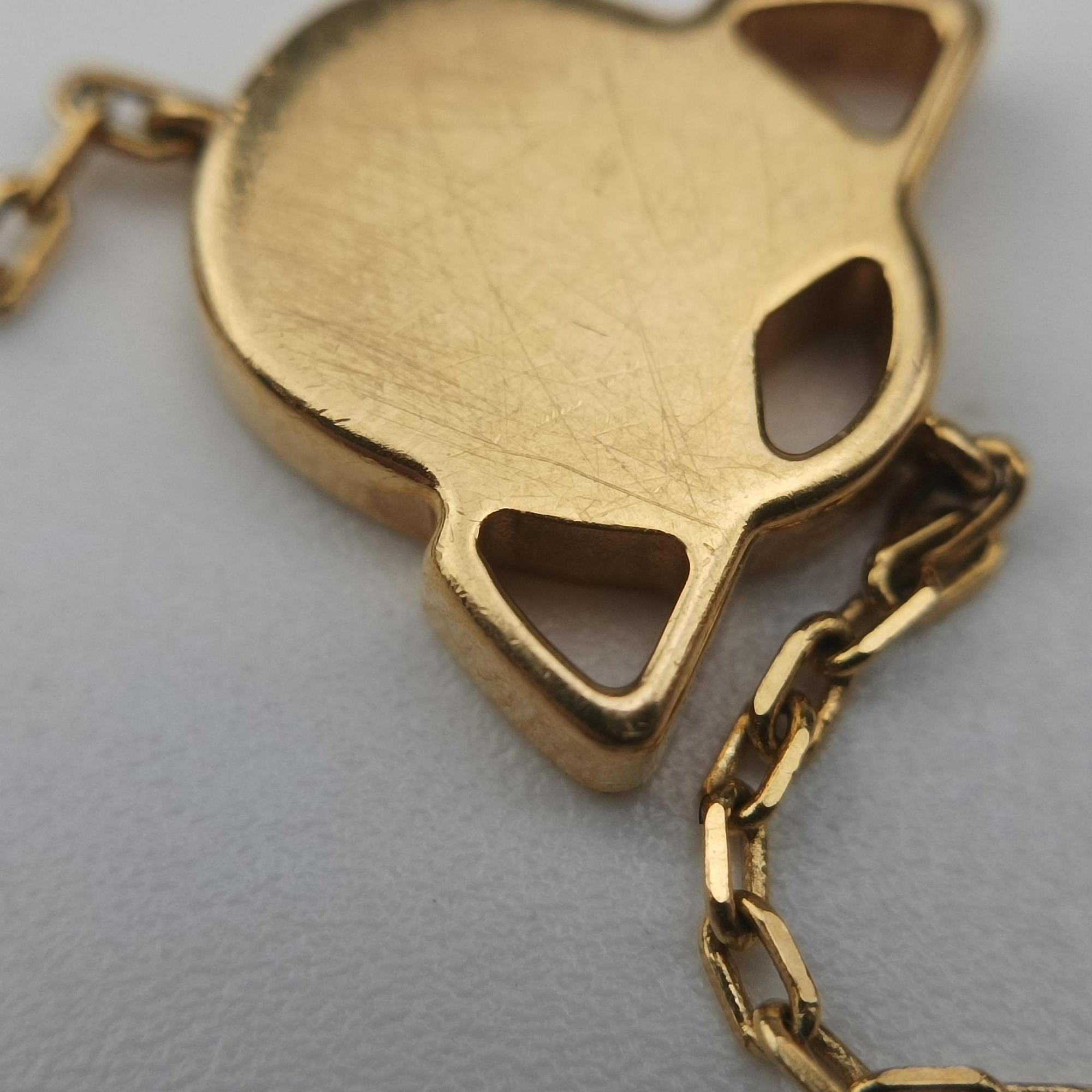 Scarab Pendant Yellow Golden AU750 B6034700 PP5252スカラベペンダント イエローゴールド AU750 B6034700 PP5252