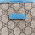 GG Plus GG Supreme beige×blue PVC coated canvas×Leather 197954 G010122080GGプラス GGスプリーム ベージュ×ブルー PVCコーティングキャンバス×レザー 197954 G010122080