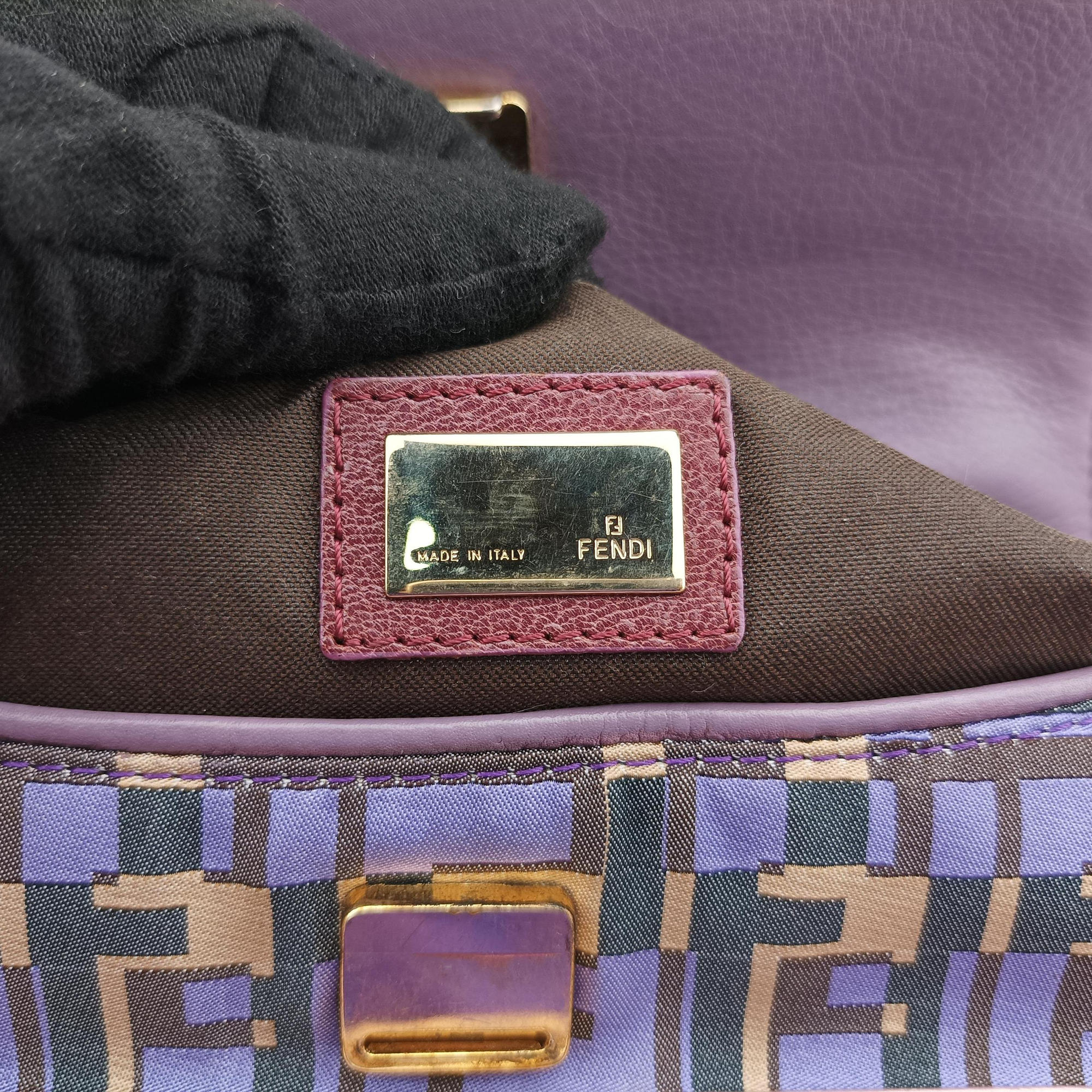 Zucca Vanity Mirror Multicolour nylon×leather 8BN133 2373-8BN133-MGM-049ズッカ バニティミラー マルチカラー ナイロン×レザー 8BN133 2373-8BN133-MGM-049