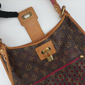 Musette brown×FUCHSIA Monogram Perforated M95172 TH0059ミュゼット モノグラム/ブラウン×フューシャ モノグラム ペルフォ M95172 TH0059