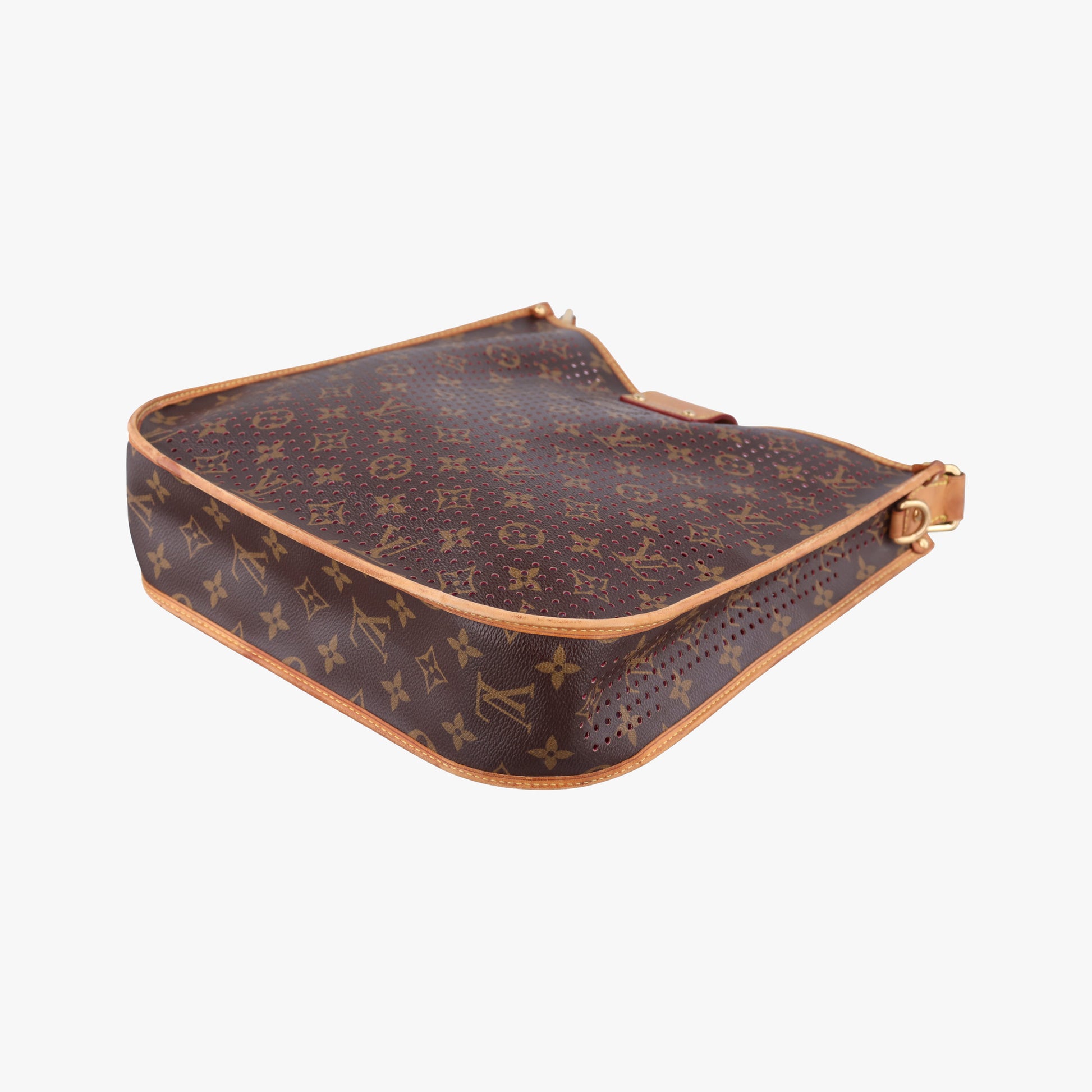 Musette brown×FUCHSIA Monogram Perforated M95172 TH0059ミュゼット モノグラム/ブラウン×フューシャ モノグラム ペルフォ M95172 TH0059