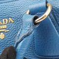 Shopping Tote Blue Leather BN2579 64ショッピングトート ブルー レザー BN2579 64
