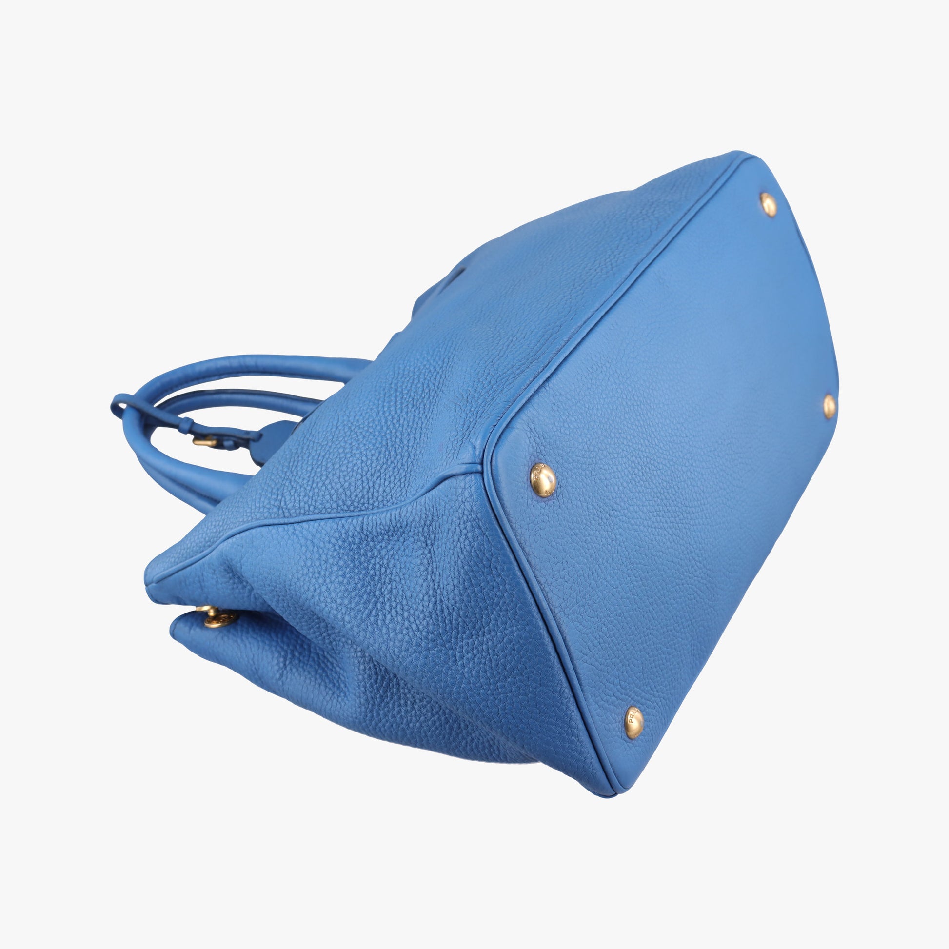 Shopping Tote Blue Leather BN2579 64ショッピングトート ブルー レザー BN2579 64