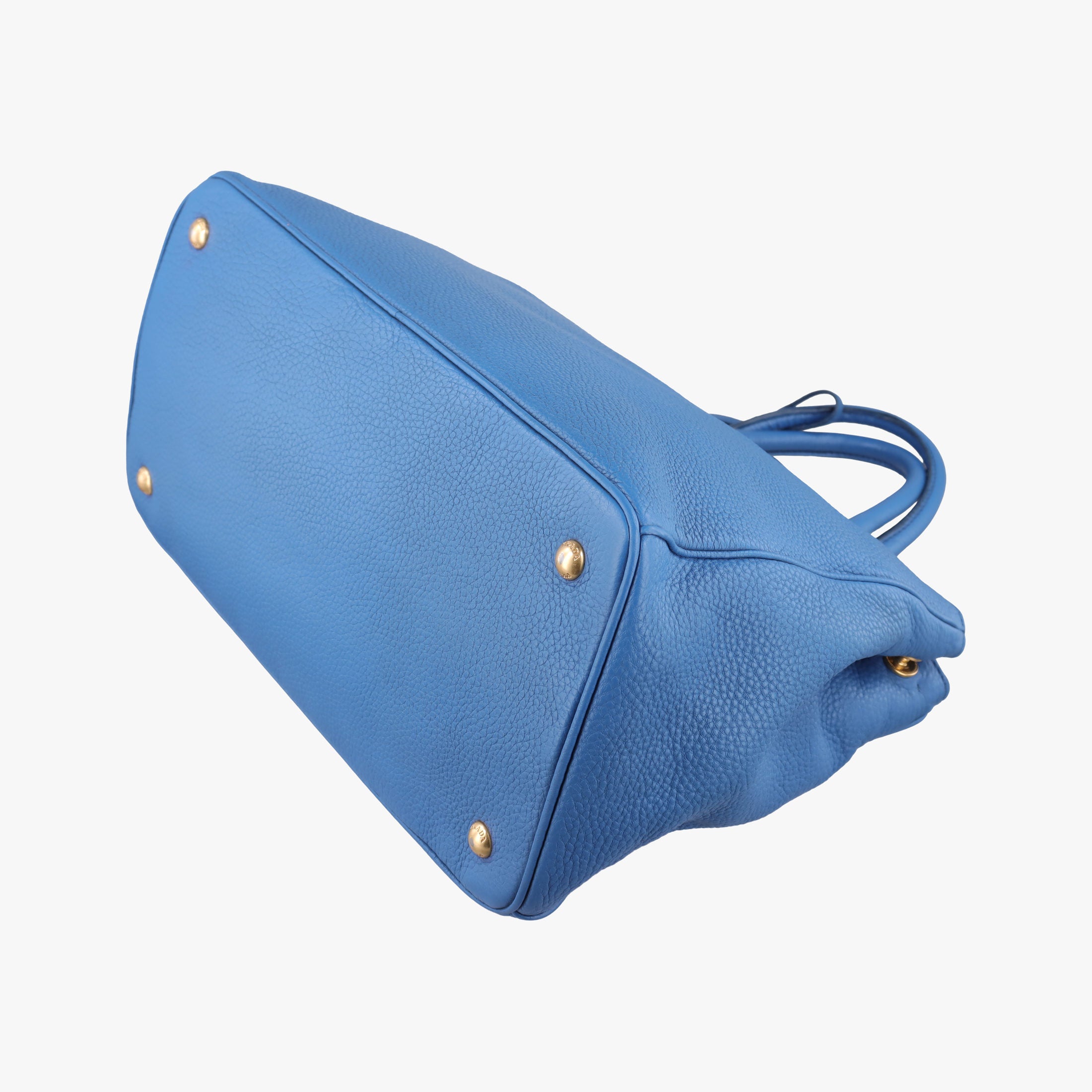 Shopping Tote Blue Leather BN2579 64ショッピングトート ブルー レザー BN2579 64