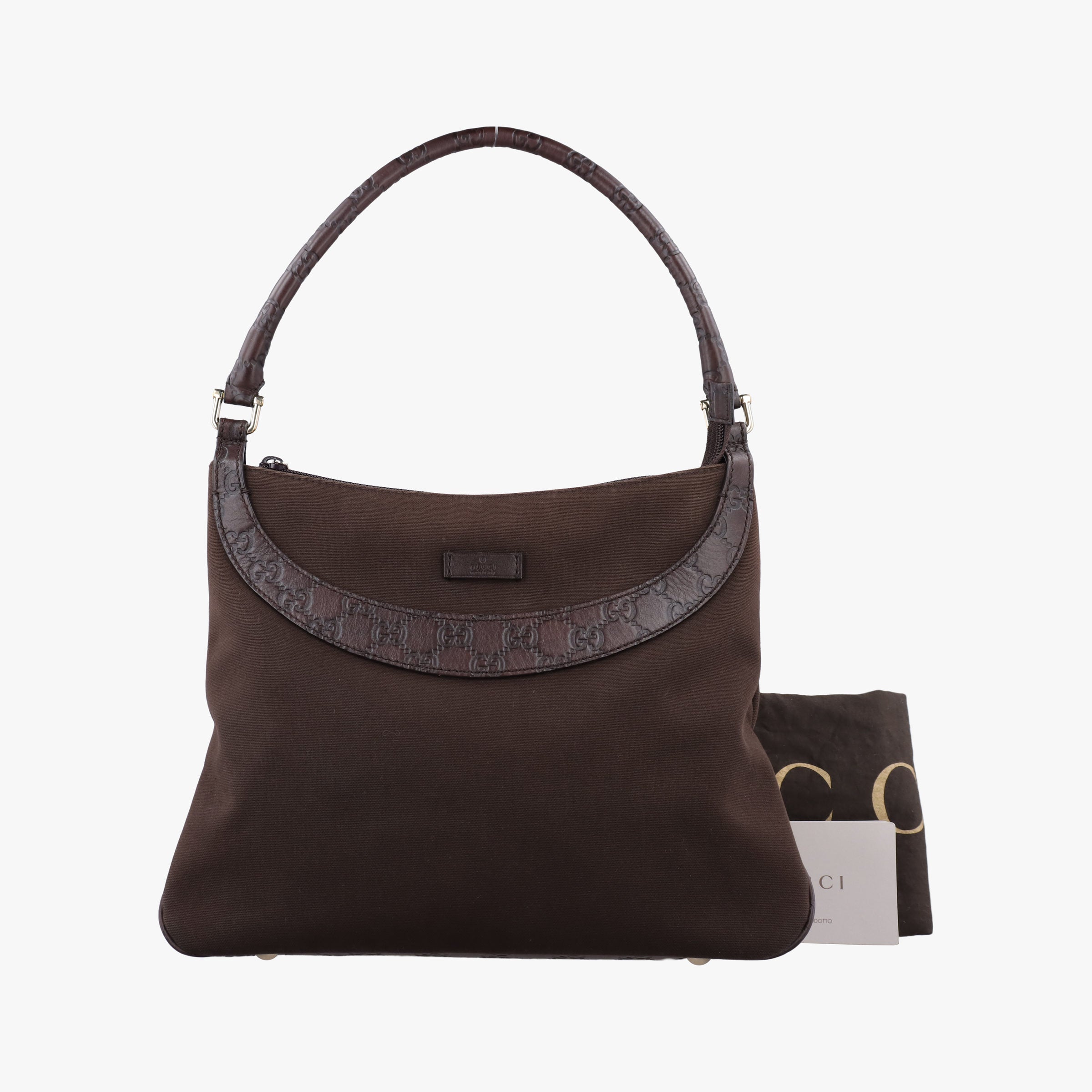 Guccissima Brown canvasxleather 279152 A9513815グッチシマ ブラウン キャンバスxレザー 279152 A9513815