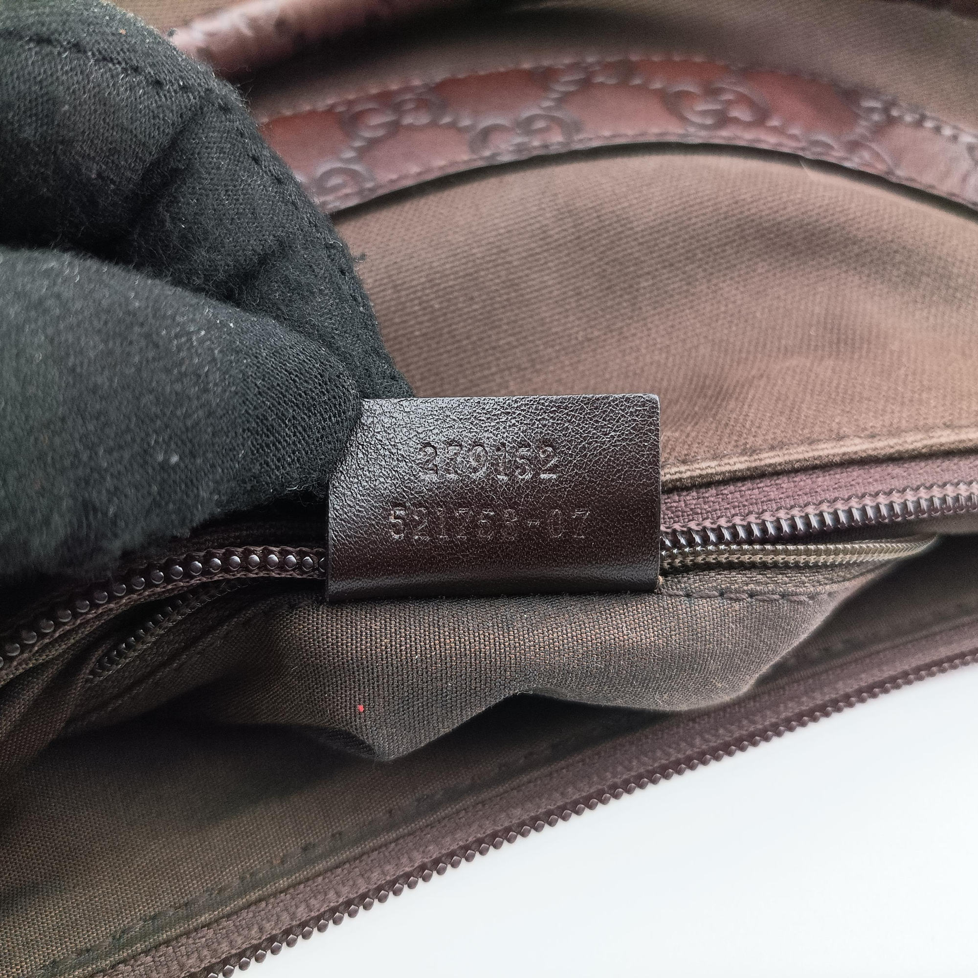 Guccissima Brown canvasxleather 279152 A9513815グッチシマ ブラウン キャンバスxレザー 279152 A9513815