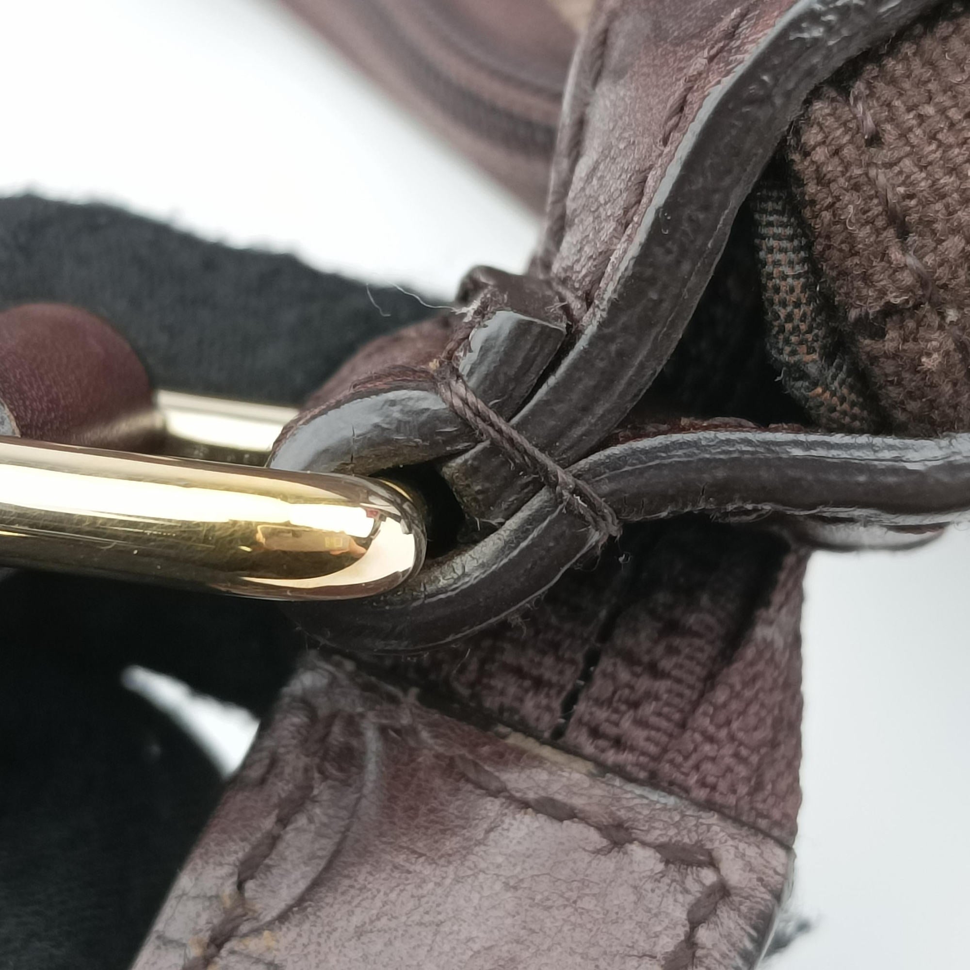 Guccissima Brown canvasxleather 279152 A9513815グッチシマ ブラウン キャンバスxレザー 279152 A9513815