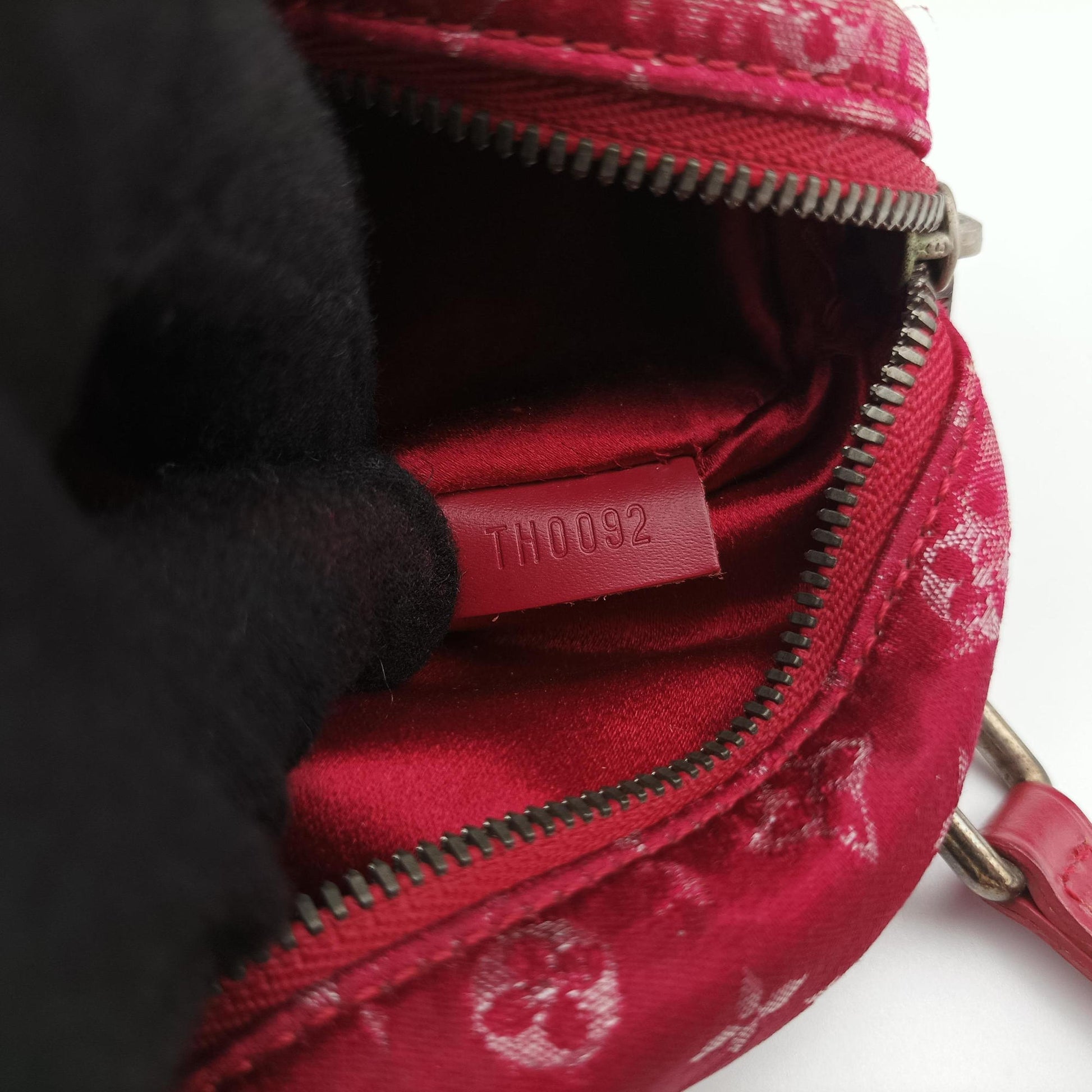 Little Papillon Red Monogram Satin M92353 TH0092リトルパピヨン レッド モノグラムサテン M92353 TH0092