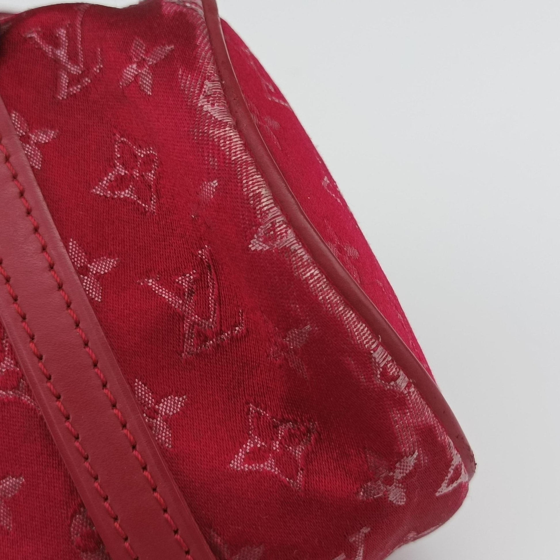 Little Papillon Red Monogram Satin M92353 TH0092リトルパピヨン レッド モノグラムサテン M92353 TH0092