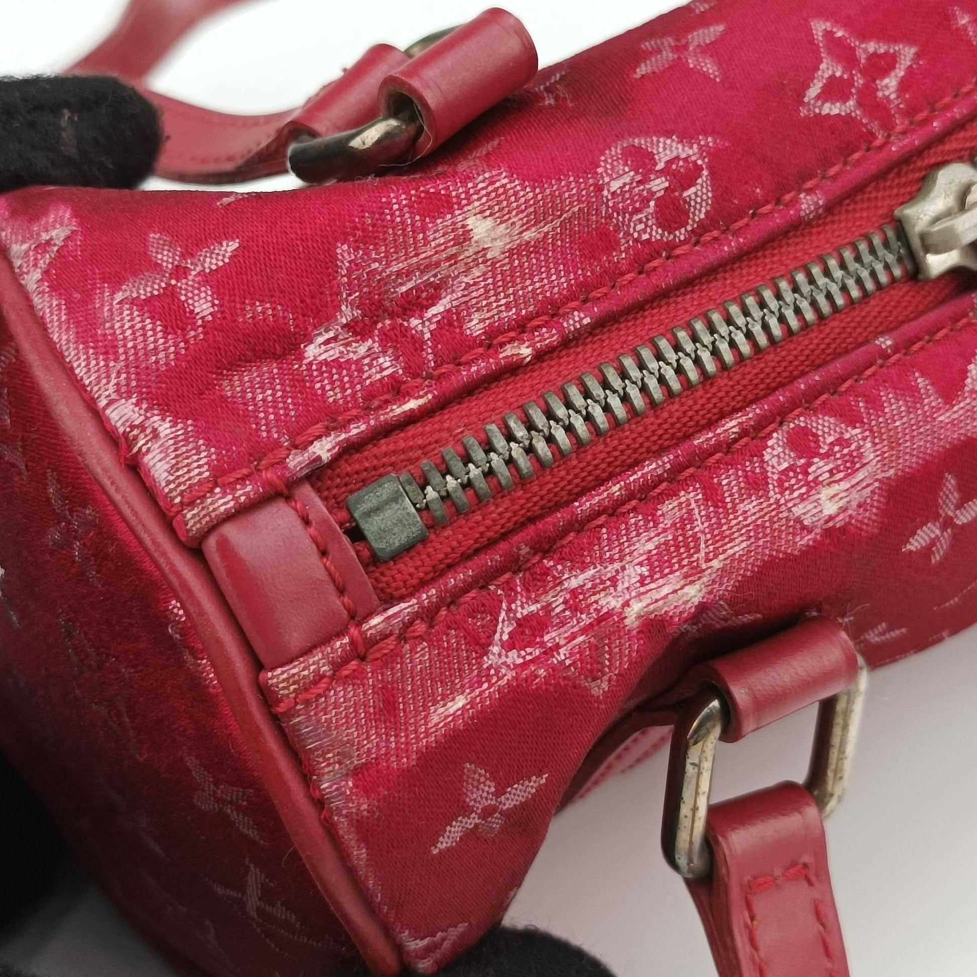 Little Papillon Red Monogram Satin M92353 TH0092リトルパピヨン レッド モノグラムサテン M92353 TH0092