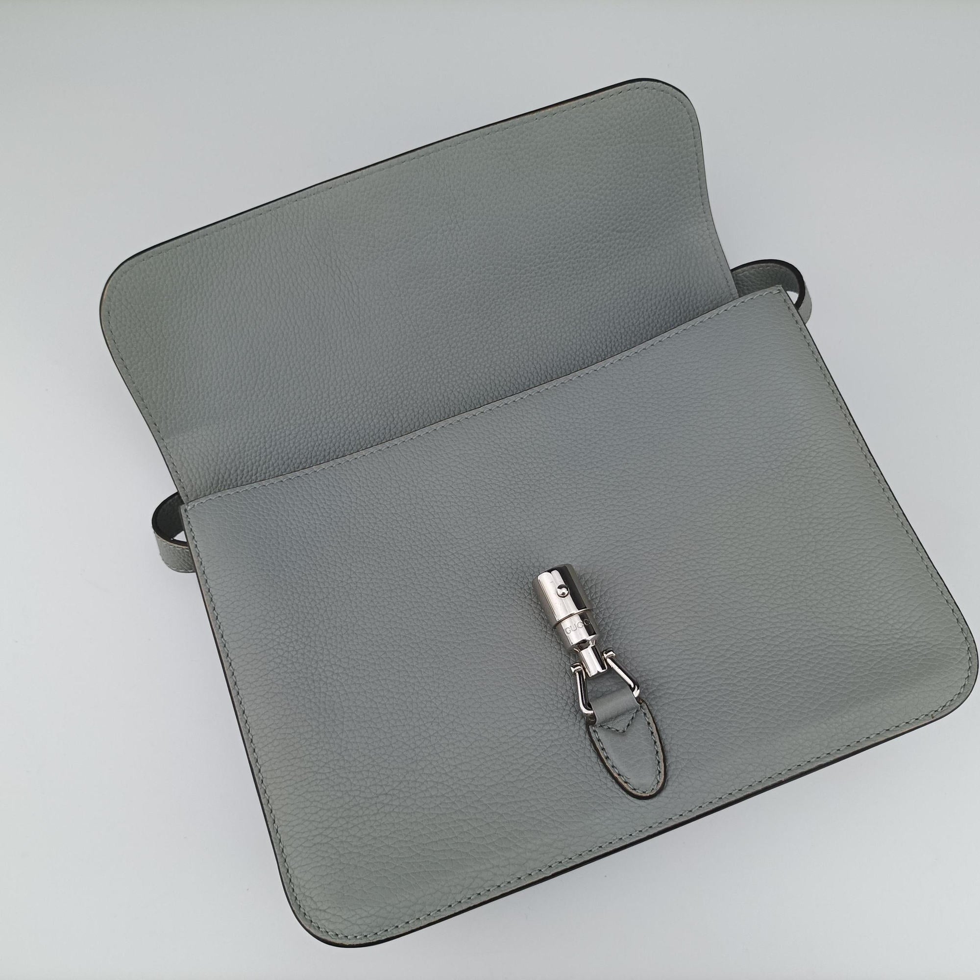 New Jackie Grey Leather 362971 C017022311ニュージャッキー グレー レザー 362971 C017022311