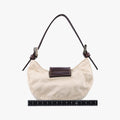 Mini croissants Beige×Brown  canvas× leather 26673 2305 26673 008ミニクロワッサン ベージュ×ブラウン キャンバス× レザー 26673 2305 26673 008