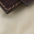 Mini croissants Beige×Brown  canvas× leather 26673 2305 26673 008ミニクロワッサン ベージュ×ブラウン キャンバス× レザー 26673 2305 26673 008