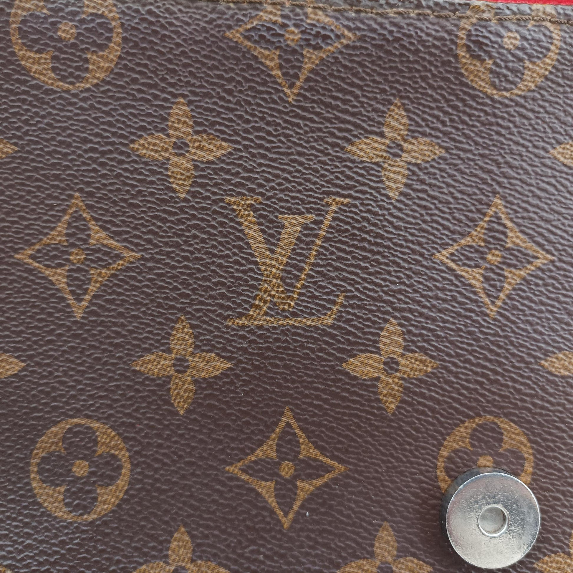 SAINT MICHEL Brown×COQUELICOT Monogram Canvas×epi M44031 CA1107サンミシェル モノグラム/ブラウン×コクリコ モノグラムキャンバス×エピ M44031 CA1107
