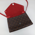 SAINT MICHEL Brown×COQUELICOT Monogram Canvas×epi M44031 CA1107サンミシェル モノグラム/ブラウン×コクリコ モノグラムキャンバス×エピ M44031 CA1107
