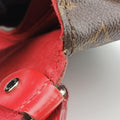 SAINT MICHEL Brown×COQUELICOT Monogram Canvas×epi M44031 CA1107サンミシェル モノグラム/ブラウン×コクリコ モノグラムキャンバス×エピ M44031 CA1107