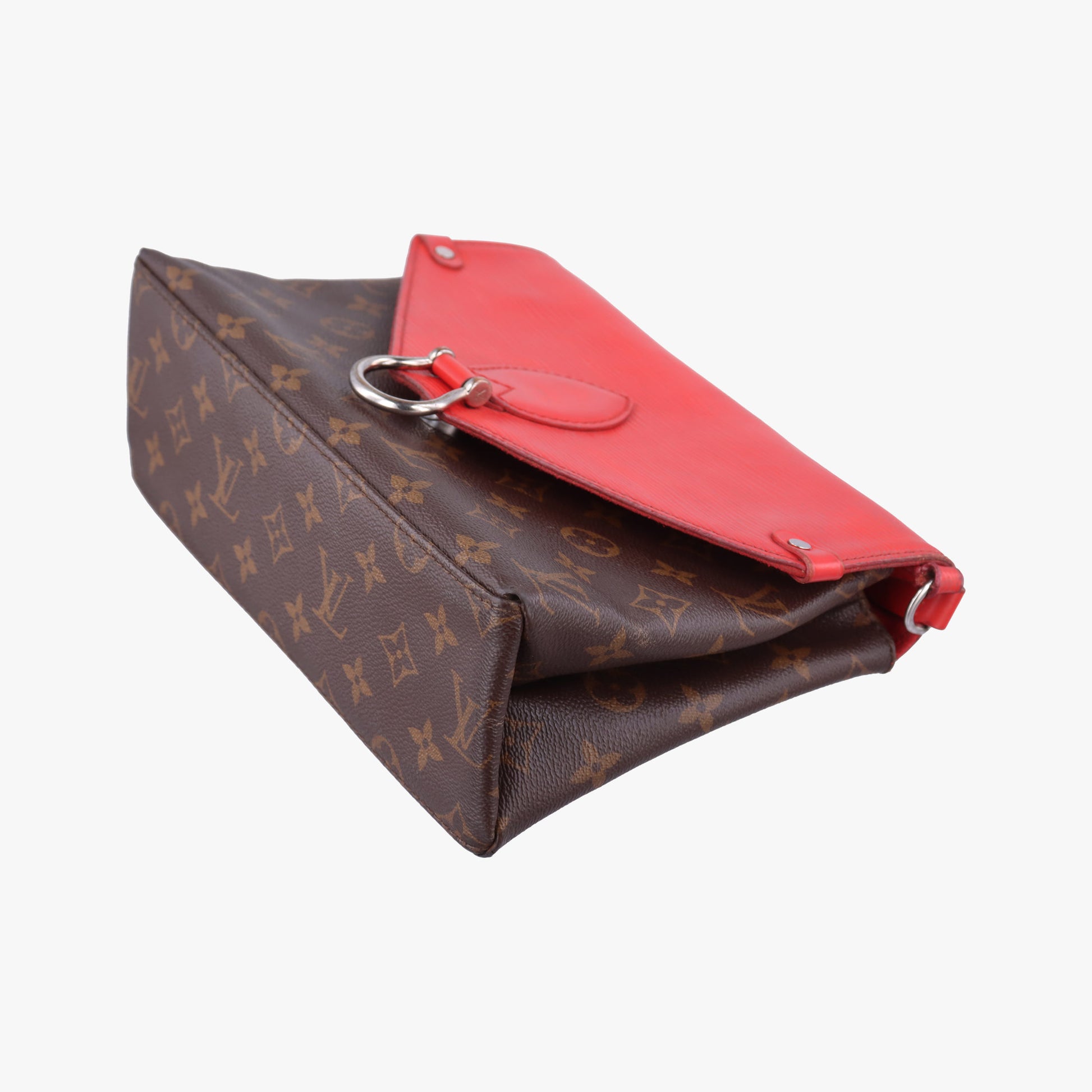 SAINT MICHEL Brown×COQUELICOT Monogram Canvas×epi M44031 CA1107サンミシェル モノグラム/ブラウン×コクリコ モノグラムキャンバス×エピ M44031 CA1107