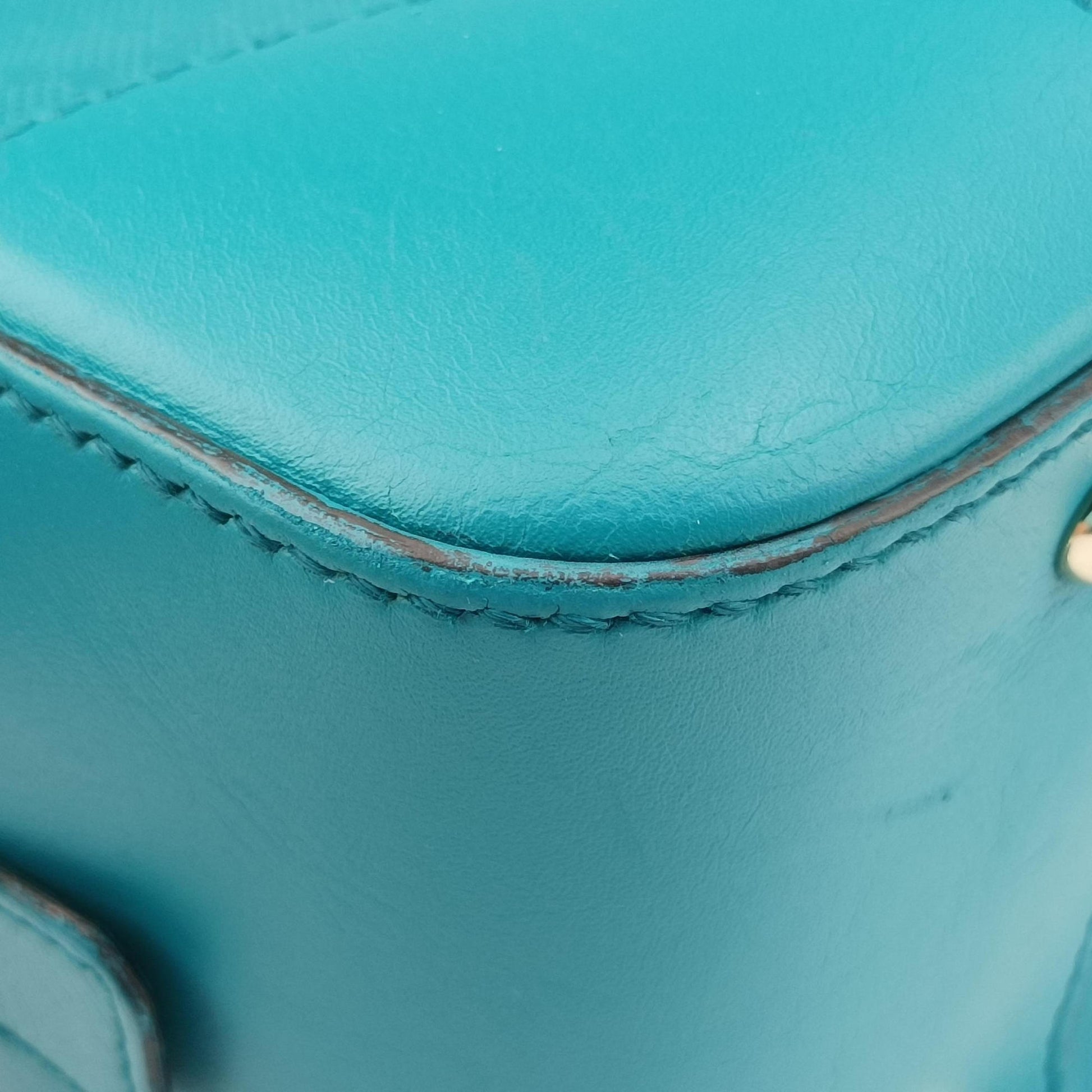 Bright Diamante Blue Leather 354224 A016250591ブライトディアマンテ ブルー レザー 354224 A016250591