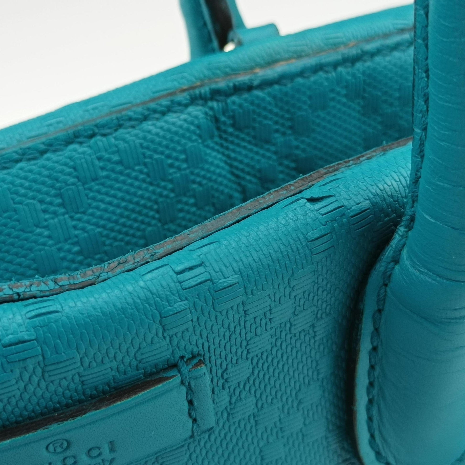 Bright Diamante Blue Leather 354224 A016250591ブライトディアマンテ ブルー レザー 354224 A016250591