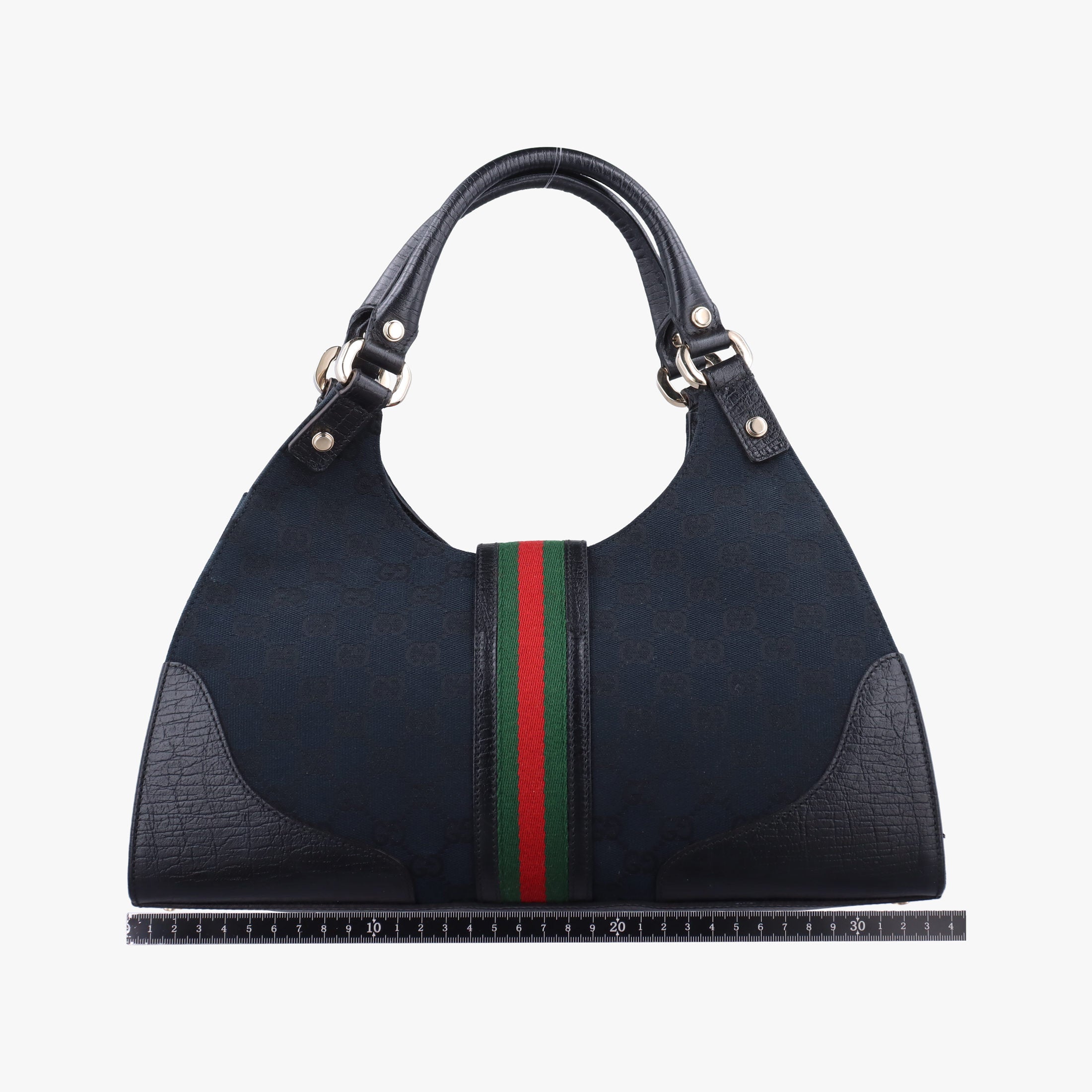 Junco Sherry Line Black x Red x Green canvas×leather 130995 ジュンコ シェリー ライン ブラック×レッド×グリーン キャンバス×レザー 130995 