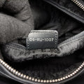 Lady Dior Black Nylon×lambskin 06-RU-1007レディディオール ブラック ナイロン×ラムスキン 06-RU-1007