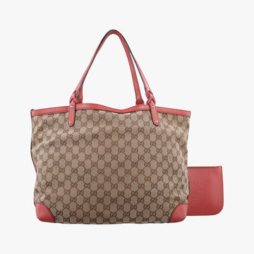 GG Craft Pink×beige Canvas × Leather 247209 F8158357GGクラフト ピンク×ベージュ キャンバス×レザー 247209 F8158357