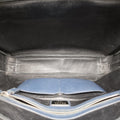 Push-Lock Briefcases Navy Saffiano Leather 134プッシュロックブリーフケース ネービー サフィアーノレザー 134