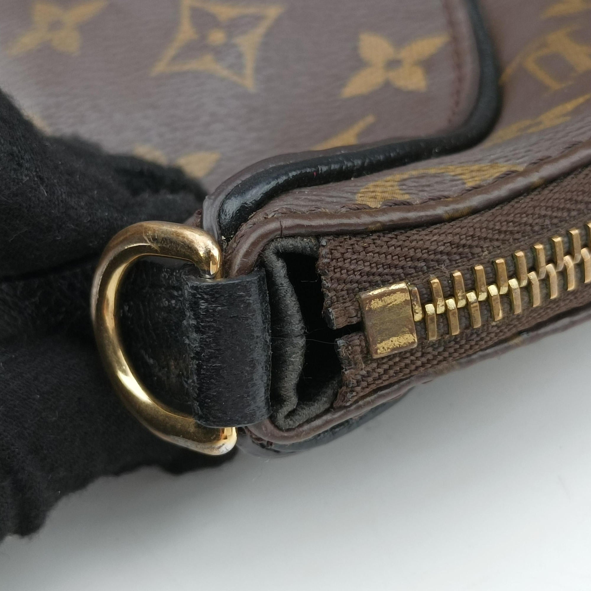 Tournel PM Brown×Noir Monogram Canvas×calf leather M44057 AH1137トゥルネルPM モノグラム/ブラウン×ノワール モノグラムキャンバス×カーフレザー M44057 AH1137