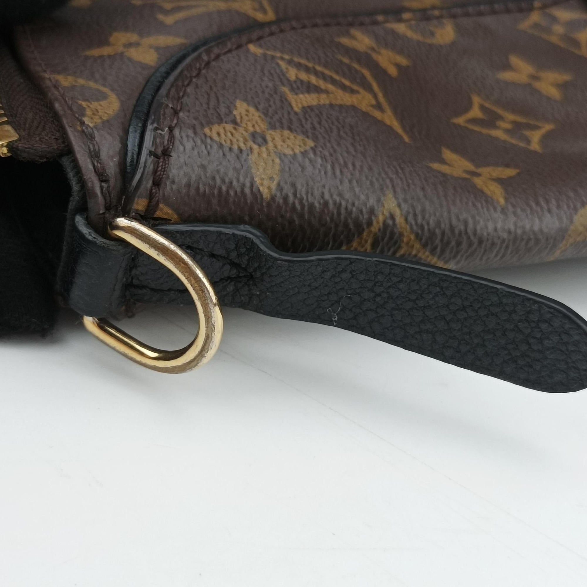 Tournel PM Brown×Noir Monogram Canvas×calf leather M44057 AH1137トゥルネルPM モノグラム/ブラウン×ノワール モノグラムキャンバス×カーフレザー M44057 AH1137