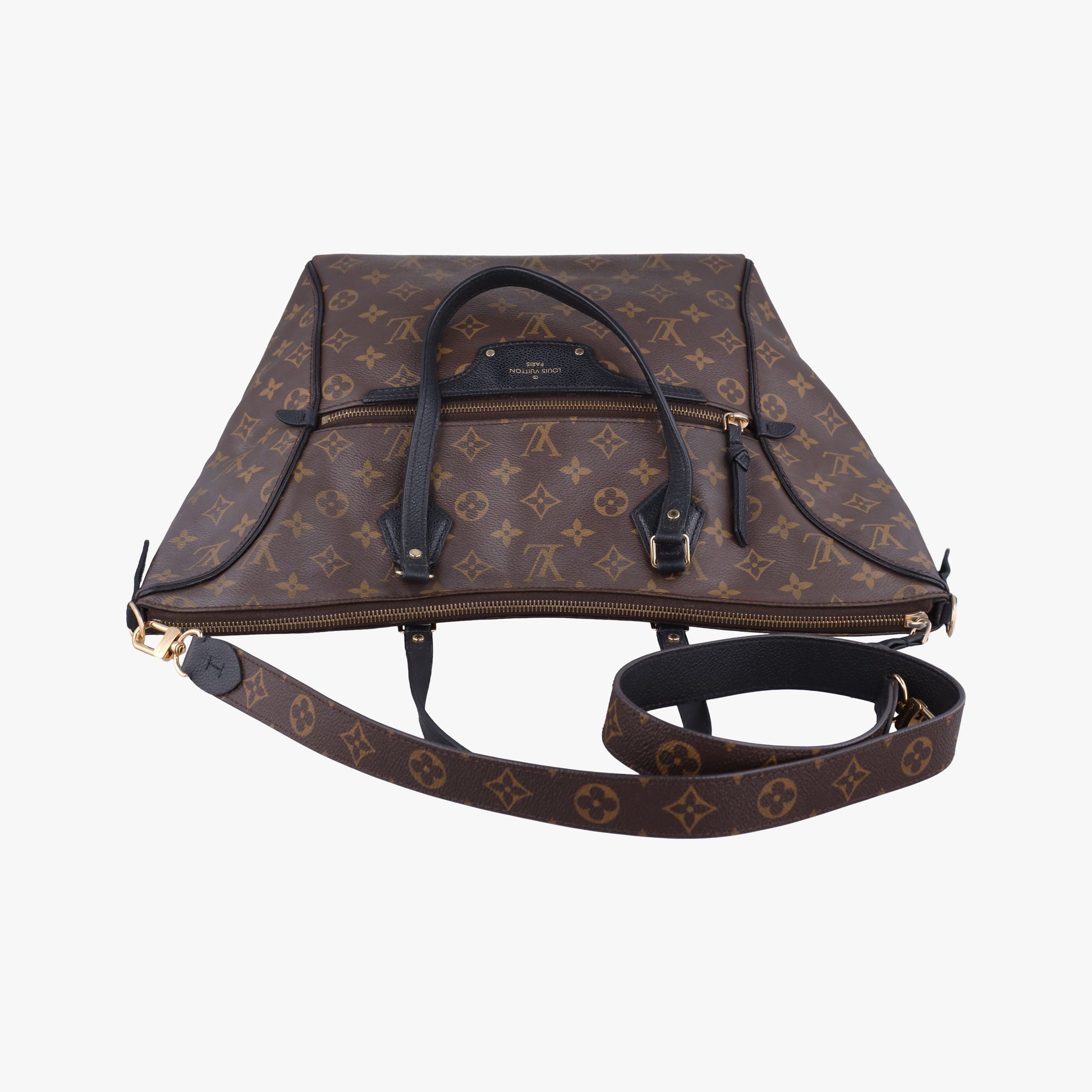 Tournel PM Brown×Noir Monogram Canvas×calf leather M44057 AH1137トゥルネルPM モノグラム/ブラウン×ノワール モノグラムキャンバス×カーフレザー M44057 AH1137