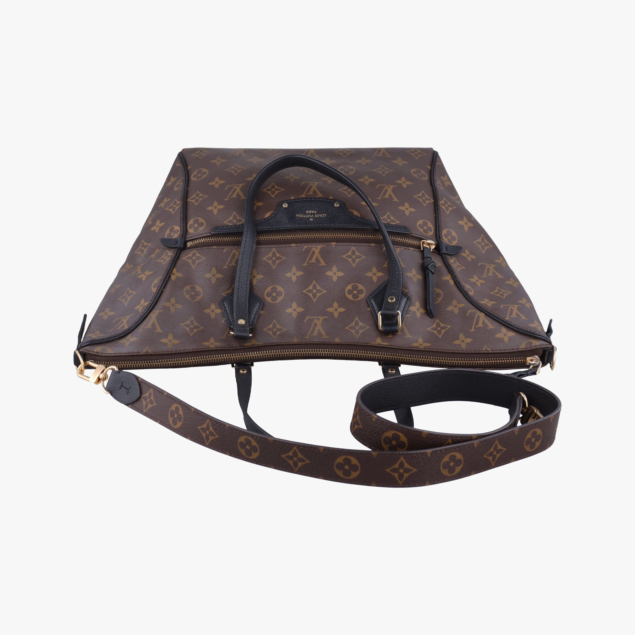 Tournel PM Brown×Noir Monogram Canvas×calf leather M44057 AH1137トゥルネルPM モノグラム/ブラウン×ノワール モノグラムキャンバス×カーフレザー M44057 AH1137