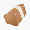 Fori Boston Beige × White leather BL0649 31 29フォリ ボストン ベージュ × ホワイト レザー BL0649 31 29