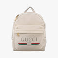 GUCCI Print White Leather 547834 I027231383GUCCIプリント ホワイト レザー 547834 I027231383
